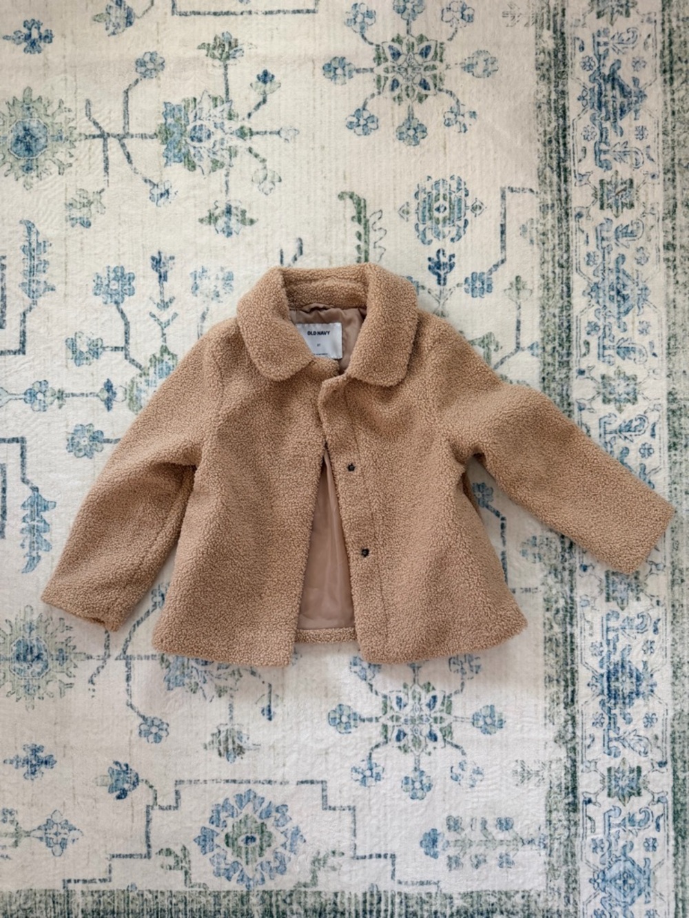 Old Navy Kids Teddy Peacoat - Tan